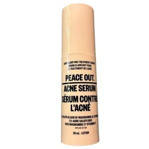 Peace Out Acne Serum 2% Salicylic Acid Niacinamide Vitamin C 30ml NIB Sephora